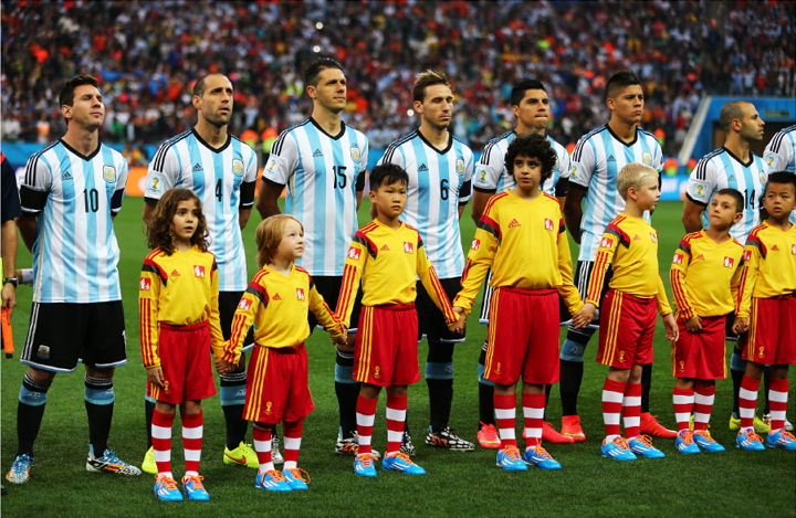 Lukas Elo FIFA MMil 2014. aastal (vasakult teine)